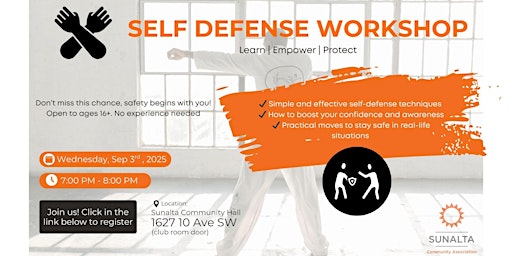 Image principale de Self Defense Workshop