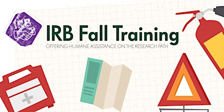 IRB Fall Training Series primary image