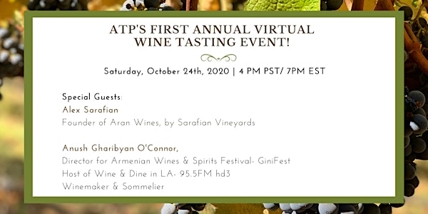 ATP's First Annual Virtual Wine Tasting