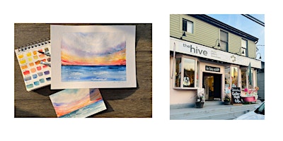 Immagine principale di Watercolour sunset... Yes you can! With Sam Miller