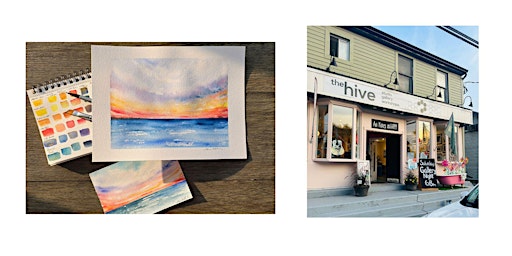 Image principale de Watercolour sunset... Yes you can! With Sam Miller