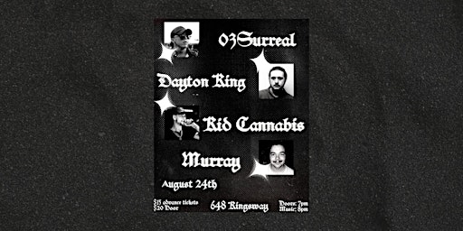 Imagem principal do evento 03Surreal, Dayton King, with guests - Take Your Time