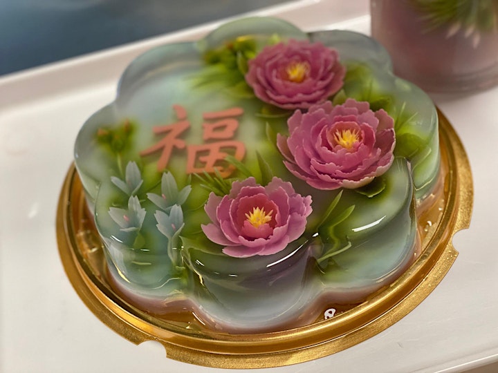 3D Jelly Art Floral Cake with Natural Colours Workshop (Basic Level) image
