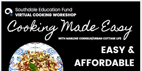 Cooking Made Easy | Virtual Workshop primary image