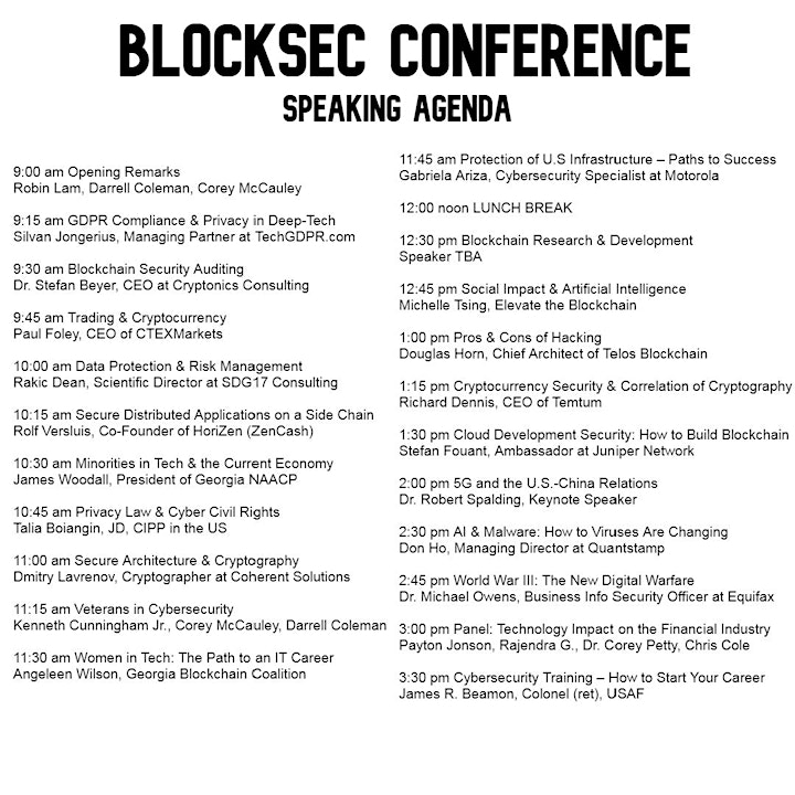 BlockSec Conference Virtual | International Web 3.0 Cybersecurity Forum image