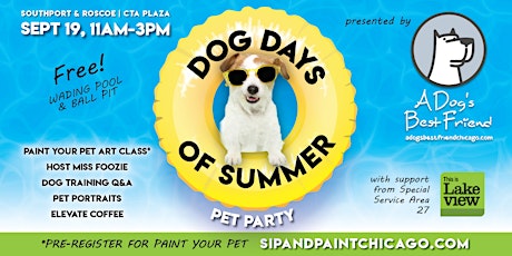 Dog Days of Summer Pet Party primary image