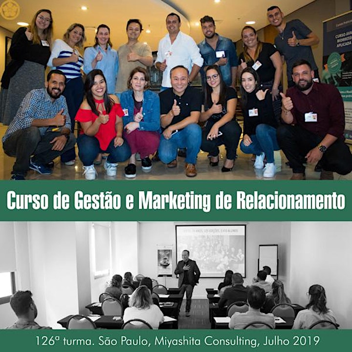 Imagem do evento Curso de Gestão e Marketing de Relacionamento - 130ª turma. Em São Paulo