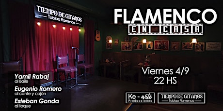 Imagen principal de Flamenco en casa - viernes 4 de Septiembre