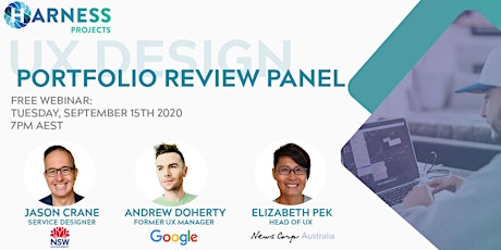 UX Design Portfolio Review Panel primary image