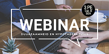 Primaire afbeelding van WEBINAR  'Duurzaamheid en hypotheekadvies'