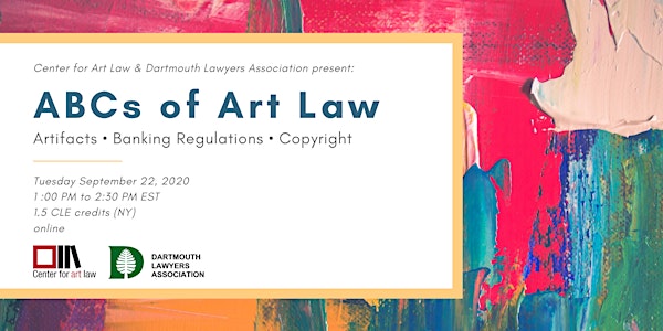 ABCs of Art Law (CLE)