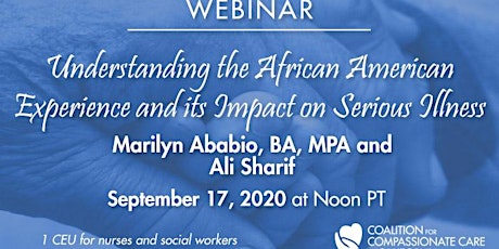 WEBINAR: Understanding the African American Experience and its Impact on... primary image