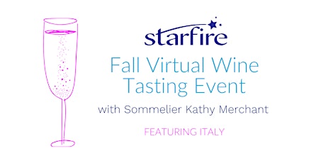 Fall Virtual Wine Tasting with Kathy Merchant primary image