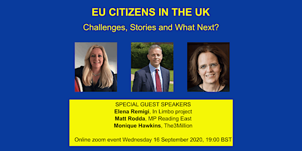 EU Citizens in the UK - Challenges, Stories and What next?