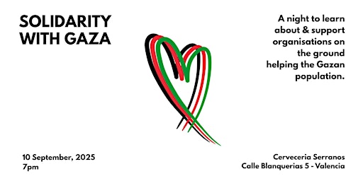 Image principale de Solidary night for the people in Gaza