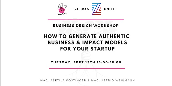 How to generate authentic  business & impact models for your startup