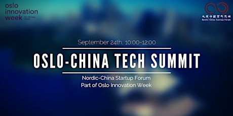 Oslo-China Tech Summit primary image