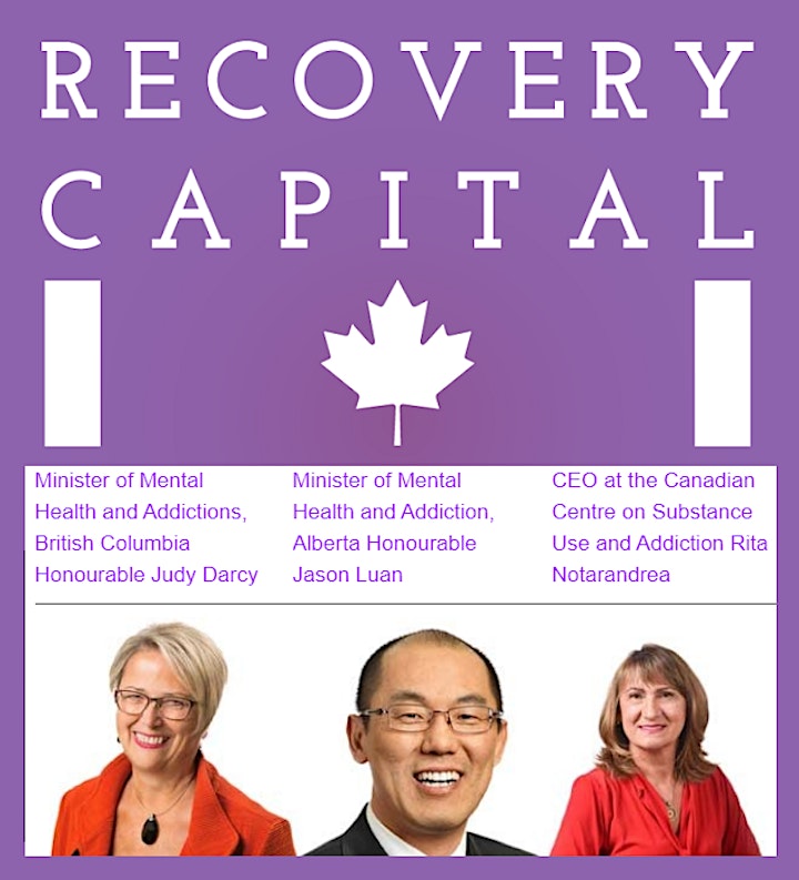 Recovery Capital Conference of Canada 2020 - Virtual Conference image