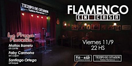 Imagen principal de Flamenco en casa - viernes 11 de Septiembre