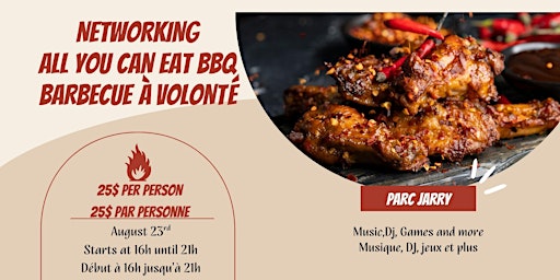Image principale de All you can eat BBQ Party / Barbecue à Volonté avec Musique et Jeux