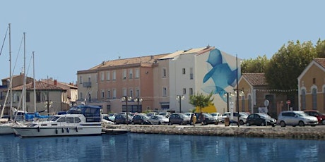 Fresque monumentale et poétique de Guillaume Bottazzi à Martigues primary image