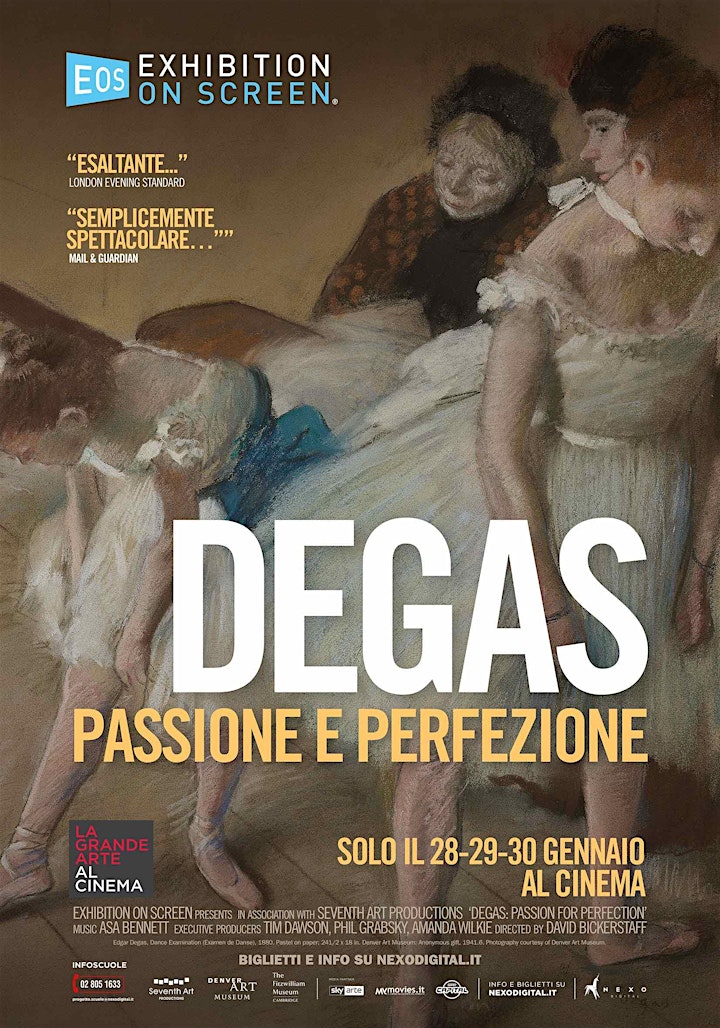 Immagine Degas. Proiezione 24 settembre ore 21.00, Piazza Maggiore
