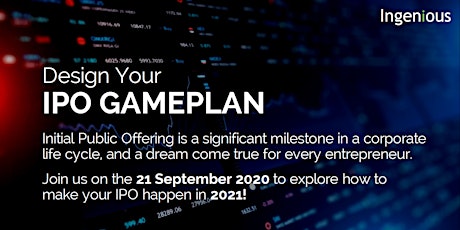 DESIGN YOUR IPO GAMEPLAN primary image