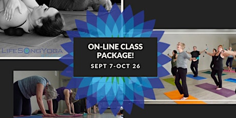 Online Yoga & Fitness Class Package-Registration primary image