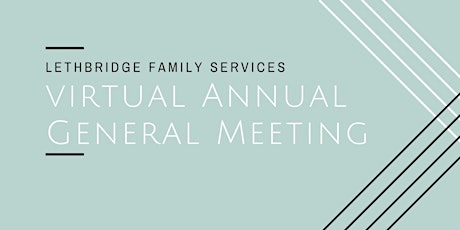 2020 Lethbridge Family Services - AGM primary image