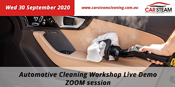 ZOOM Car Steam Cleaning Live Demo