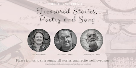 Treasured Stories, Poetry and Song - Together We Create primary image