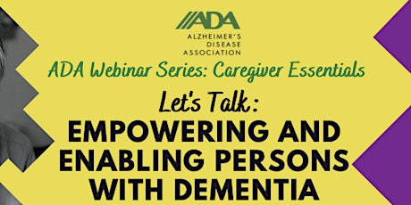Let's Talk: Empowering and Enabling Persons with Dementia