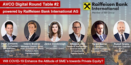 Hauptbild für AVCO Digital Round Table #2 | powered by Raiffeisen Bank International AG