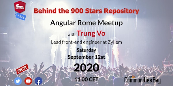 Behind the 900 stars repository - Meetup Online Angular Roma #TheCmmBay