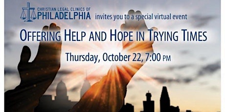 CLCP Presents Offering Help and Hope in Trying Times primary image