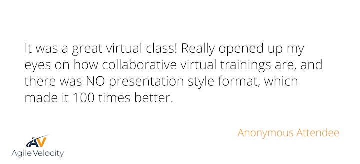 Certified Scrum Product Owner Workshop – LIVE ONLINE image