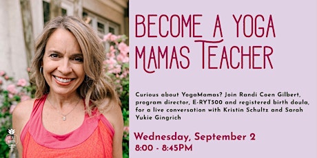 Be a Yoga Mama,  with Randi Coen Gilbert primary image
