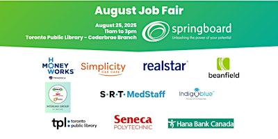 Image principale de Springboard Job Fair