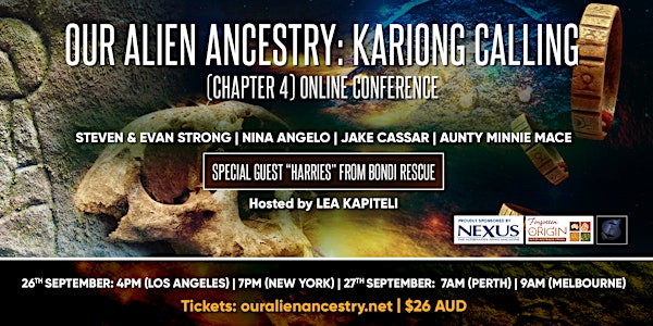 Our Alien Ancestry: Kariong Calling - Chapter 4 (Online)