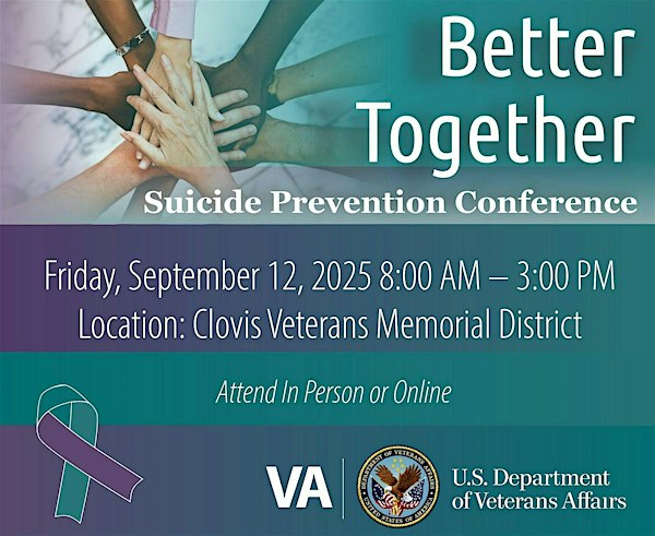 Better Together, Suicide Prevention Conference