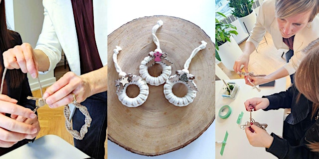 Imagen principal de Macrame Christmas Ornaments Workshop
