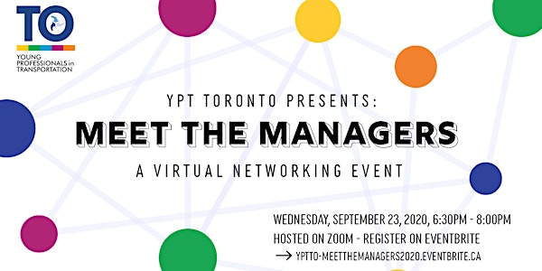 YPT Toronto: Meet the Managers Networking Event