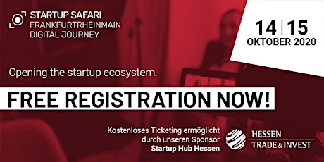 Hauptbild für Startup SAFARI FrankfurtRheinMain 2020