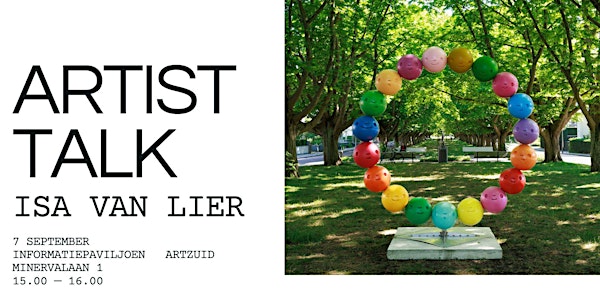 ARTZUID Artist Talk: Isa van Lier