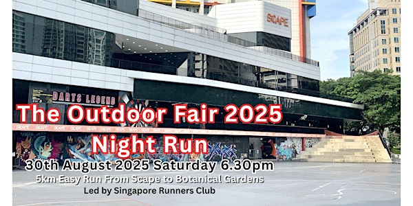 The Outdoor Fair 2025 Night Run - 30th August 2025