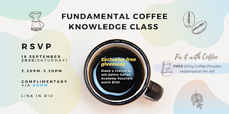 Fundamental Coffee Knowledge Class primary image