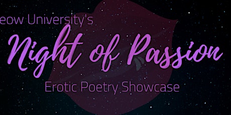 Night of Passion 2020: Erotic Poetry Showcase
