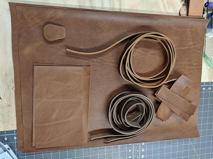 DIY Leathercraft Class - Personalized Tote Bag image
