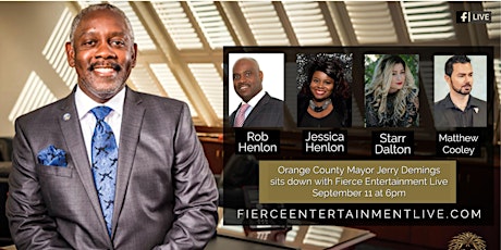 Fierce Entertainment Live Talk Show:  Special Guest Orange County Mayor primary image
