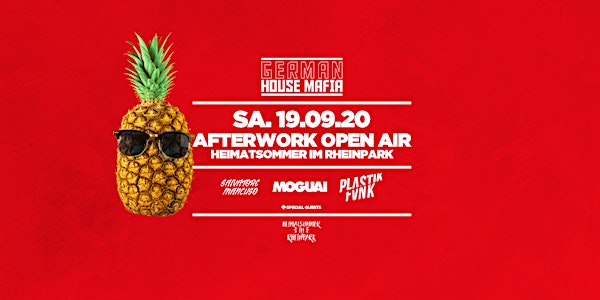 German House Mafia Festival  - Heimatsommer im Rheinpark Düsseldorf